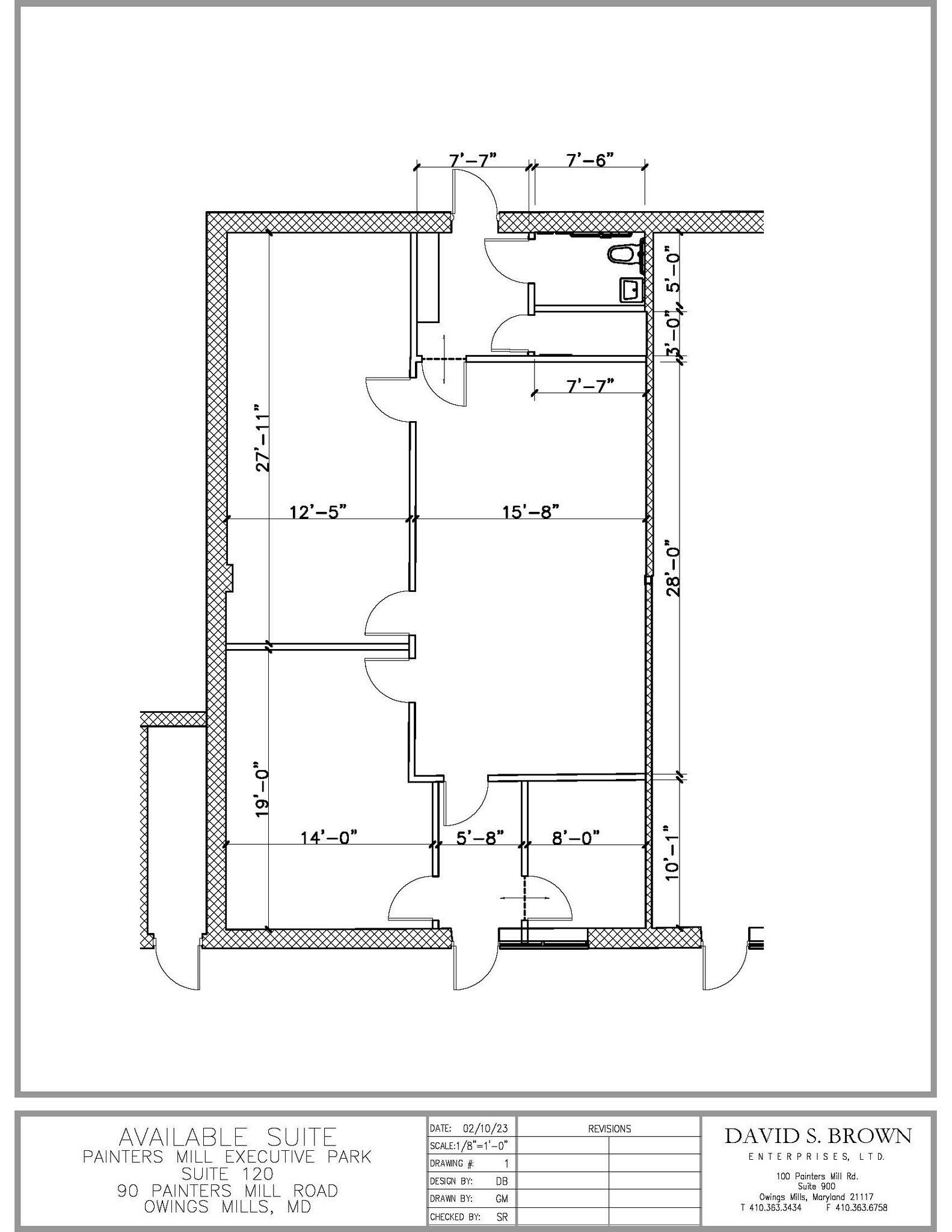 90 Painters Mill Rd, Owings Mills, MD à louer Plan d’étage– Image 1 sur 1