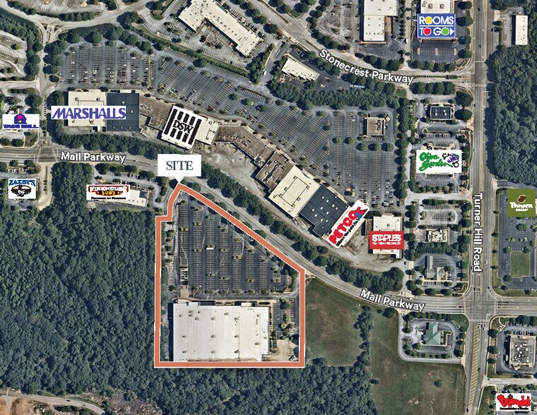 8109 Mall Pky, Lithonia, GA à vendre - Aérien – Image 1 sur 4