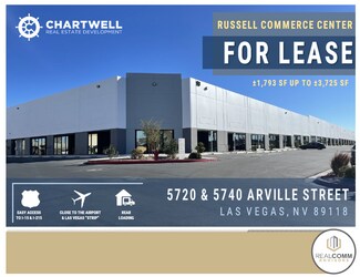 Plus de détails pour 5720 Arville St, Las Vegas, NV - Bureau, Industriel/Logistique à louer