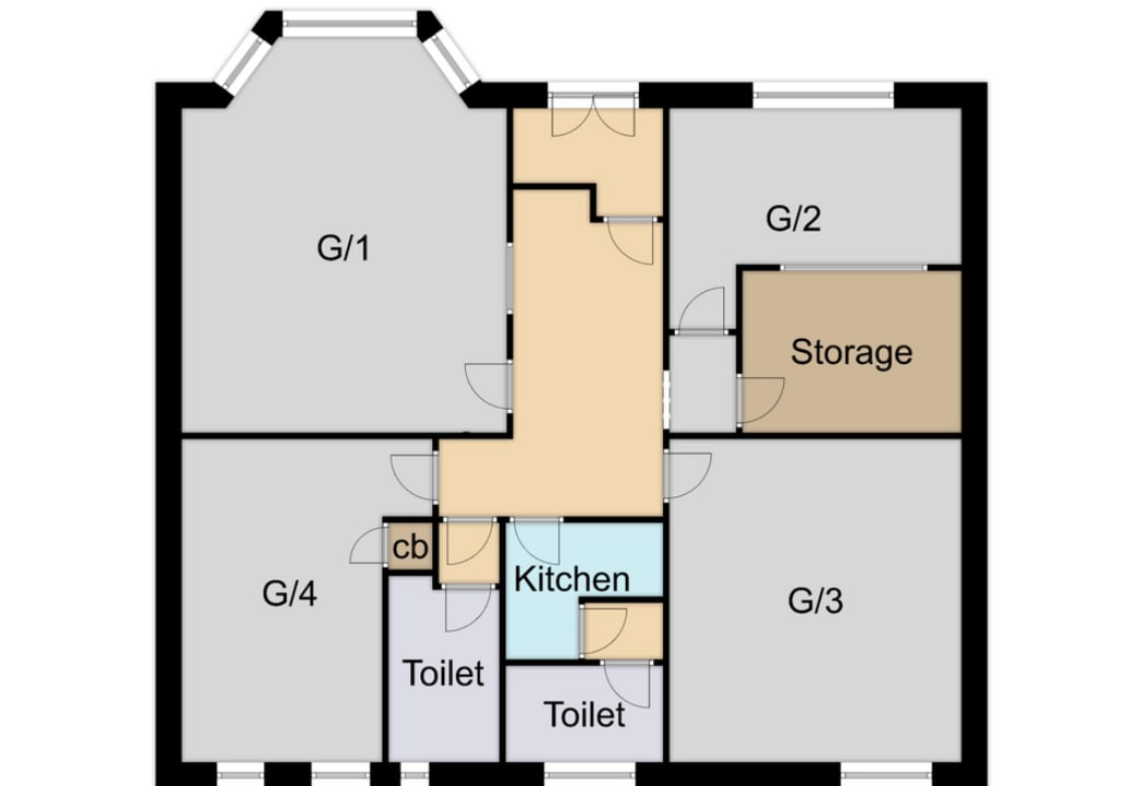 43-47 Bank St, Irvine à louer Plan d’étage type– Image 1 sur 1