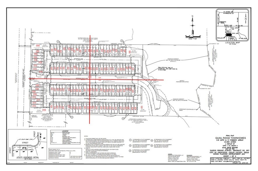 324 Golden Finch LN ln, Princeton, TX à vendre - Plan cadastral – Image 2 sur 2