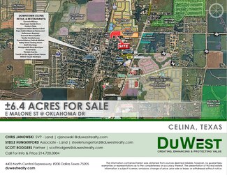 Plus de détails pour 399 Malone st, Celina, TX - Terrain à vendre