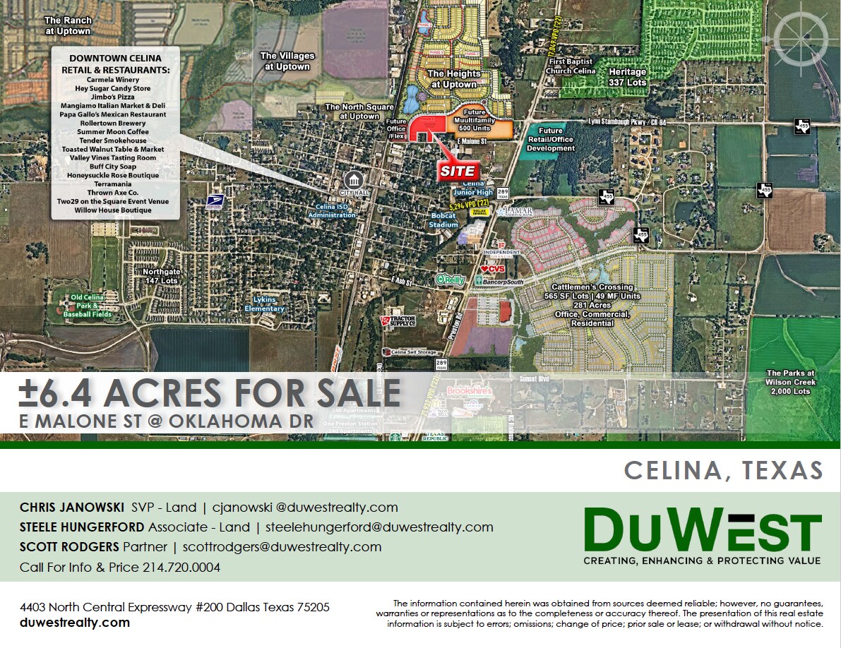 399 Malone st, Celina, TX à vendre Photo de l’immeuble– Image 1 sur 10