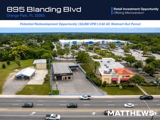 Plus de détails pour 895 Blanding Blvd, Orange Park, FL - Spécialisé à vendre