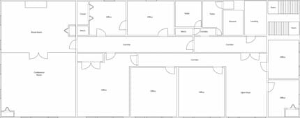 101 Granby St, Norfolk, VA à louer Plan d’étage– Image 2 sur 8