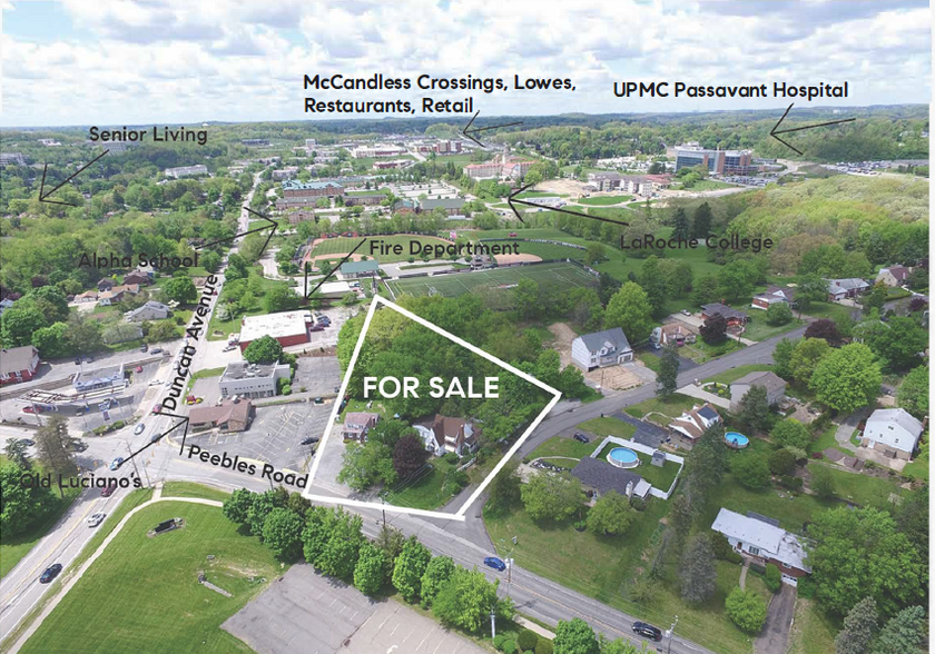 8807 Peebles Rd, Allison Park, PA à vendre - Aérien – Image 1 sur 5