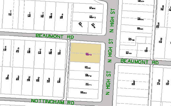 4675-4685 N High St, Columbus, OH à louer - Plan cadastral – Image 2 sur 9