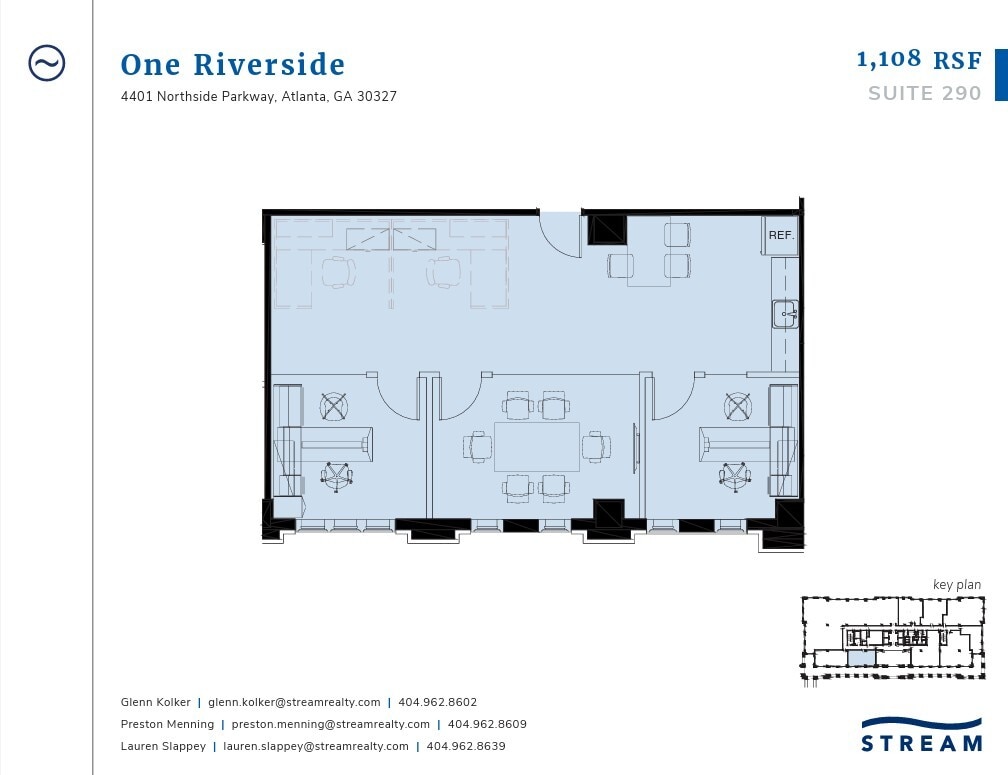 4401 Northside Pky NW, Atlanta, GA à louer Plan d’étage– Image 1 sur 1