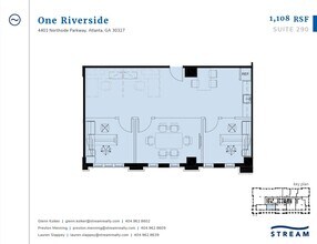 4401 Northside Pky NW, Atlanta, GA à louer Plan d’étage– Image 1 sur 1