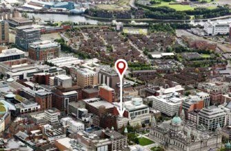 4-10 Donegall Sq E, Belfast, CAT - VUE AÉRIENNE  vue de carte