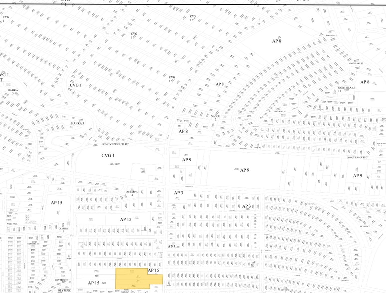 1721 30th Ave, Longview, WA à vendre - Plan cadastral – Image 2 sur 5