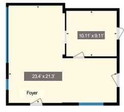 109 Main St, Sparrow Bush, NY à louer Plan d’étage– Image 1 sur 1