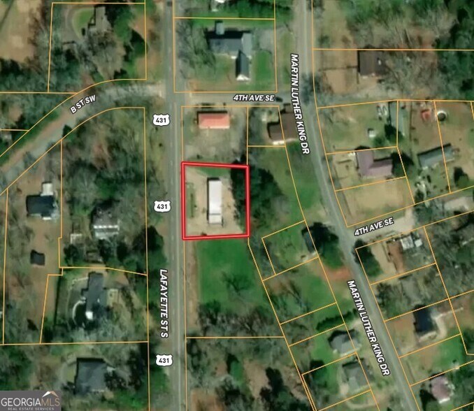404 Lafayette St S, LaFayette, AL à vendre - Aérien – Image 3 sur 6
