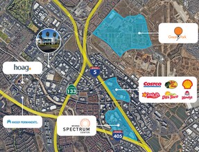 15825 Laguna Canyon Rd, Irvine, CA - VUE AÉRIENNE  vue de carte - Image1