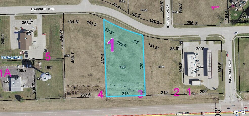 Lot 3 Woodfield, Tonganoxie, KS à vendre - Photo principale – Image 1 sur 1