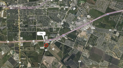 FM 2218 & Reese Rd, Rosenberg, TX - VUE AÉRIENNE  vue de carte - Image1