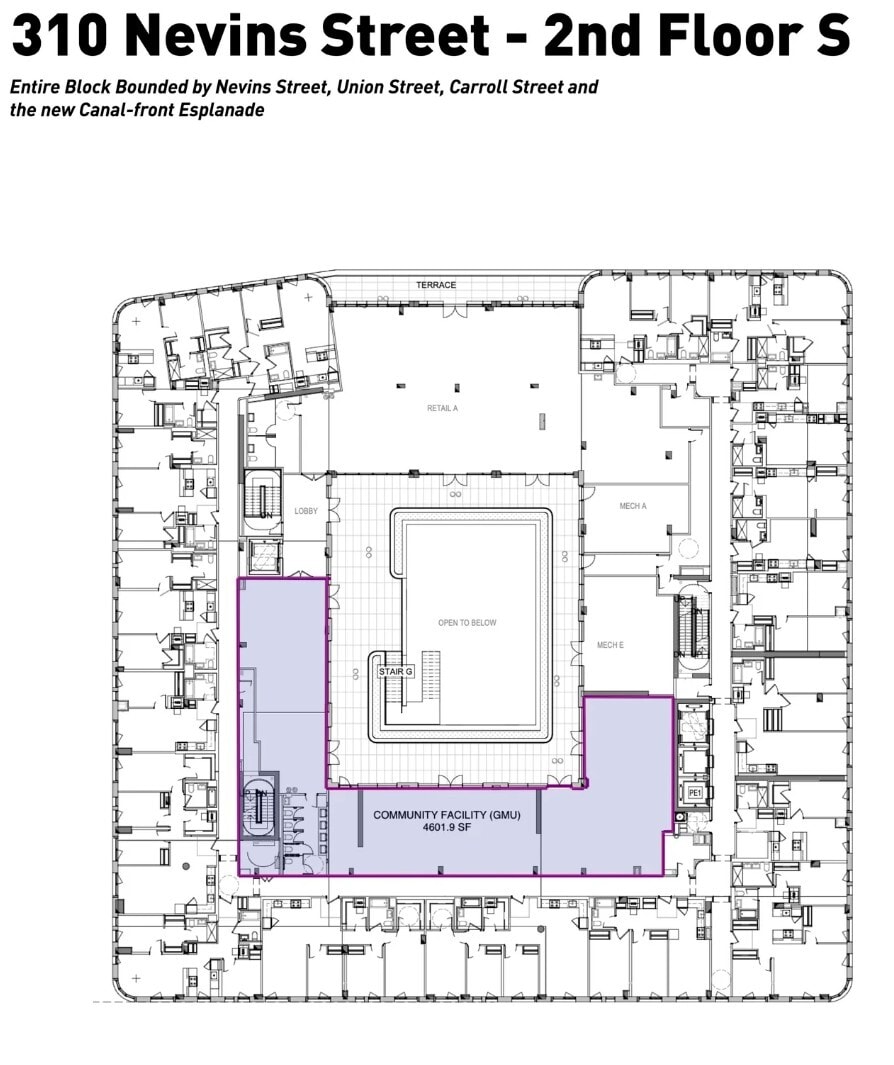 310-340 Nevins St, Brooklyn, NY à louer Plan d’étage– Image 1 sur 1