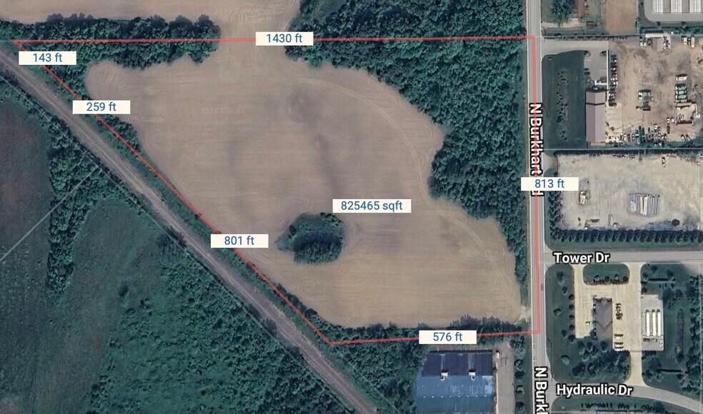 00 N Burkhart Rd, Howell, MI à vendre - Aérien – Image 2 sur 4