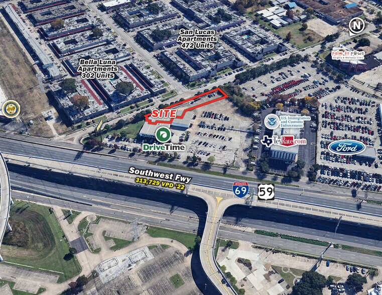 6335 Southwest Fwy, Houston, TX à louer - Photo de l’immeuble – Image 1 sur 2