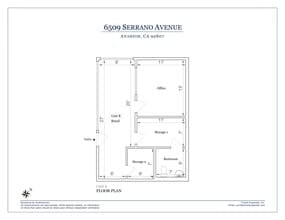 6509 E Serrano Ave, Anaheim, CA à louer Plan de site– Image 1 sur 1