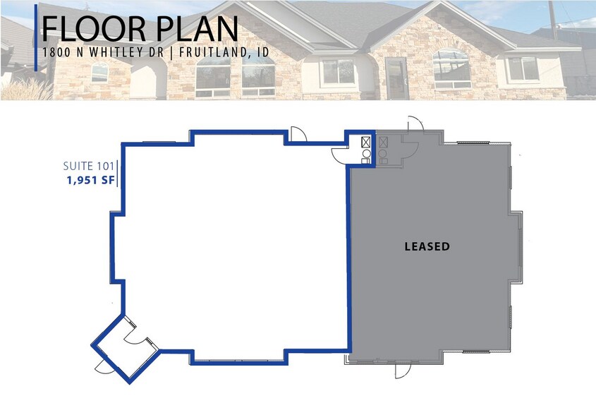 1800 N Whitley Dr, Fruitland, ID à louer - Plan d’étage – Image 2 sur 2