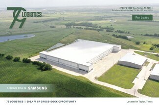 Plus de détails pour 370 BFG 9000 Way, Taylor, TX - Industriel/Logistique à louer