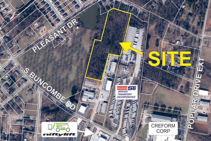 1425 S Buncombe Rd, Greer, SC à vendre - Aérien – Image 3 sur 3