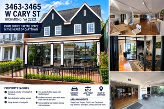 Plus de détails pour 3463-3465 W Cary St, Richmond, VA - Bureau/Local commercial à louer