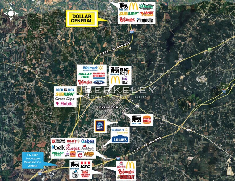 5230 Old US Highway 52, Lexington, NC à vendre - Photo de l’immeuble – Image 2 sur 3