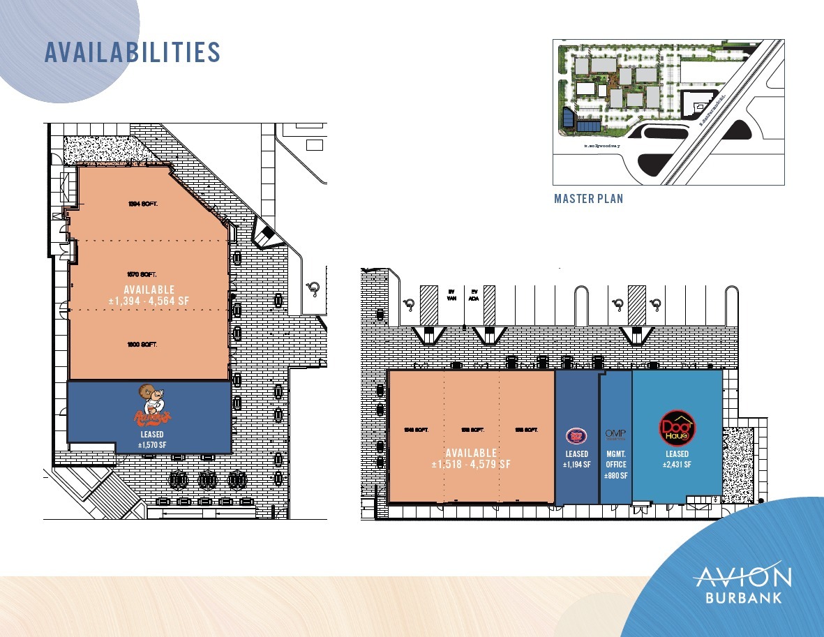 3001 N Hollywood Way, Burbank, CA à louer Plan d’étage– Image 1 sur 1