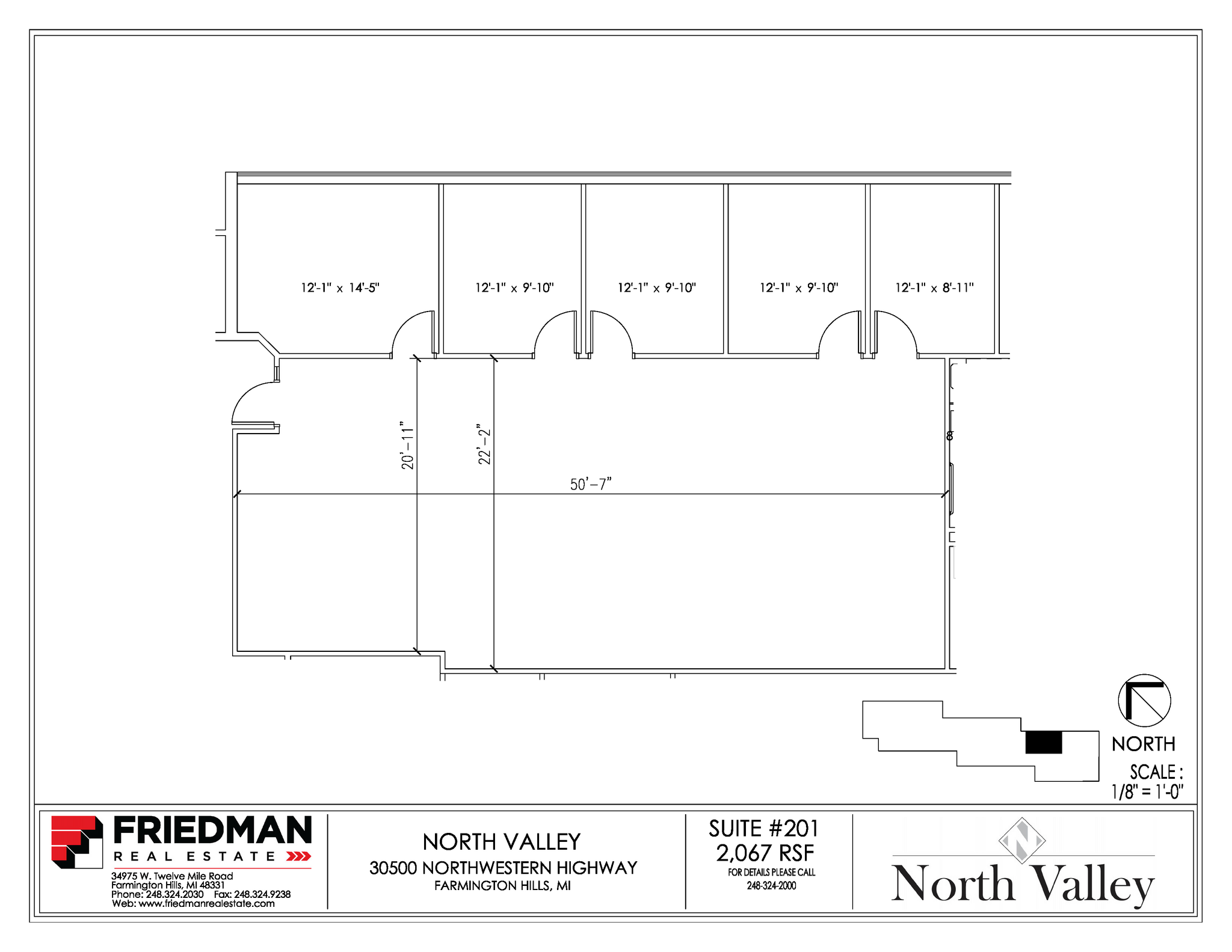 30500 Northwestern Hwy, Farmington Hills, MI à louer Plan d’étage– Image 1 sur 2
