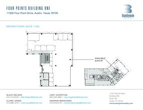 11305 Four Points Dr, Austin, TX à louer Plan de site– Image 1 sur 1