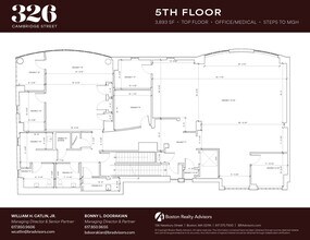 326 Cambridge St, Boston, MA à louer Plan d’étage– Image 1 sur 1
