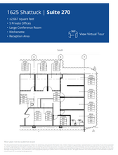 1625 Shattuck Ave, Berkeley, CA à louer Plan d’étage– Image 1 sur 11