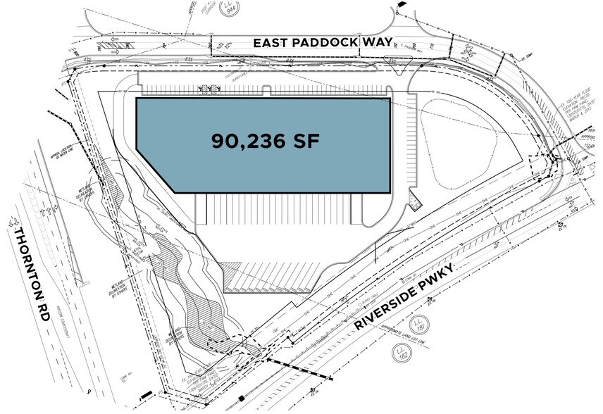 0 Thornton Rd, Lithia Springs, GA à louer - Plan de site – Image 2 sur 2