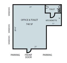 2148 Pless Dr, Brighton, MI à louer Plan d’étage– Image 1 sur 1