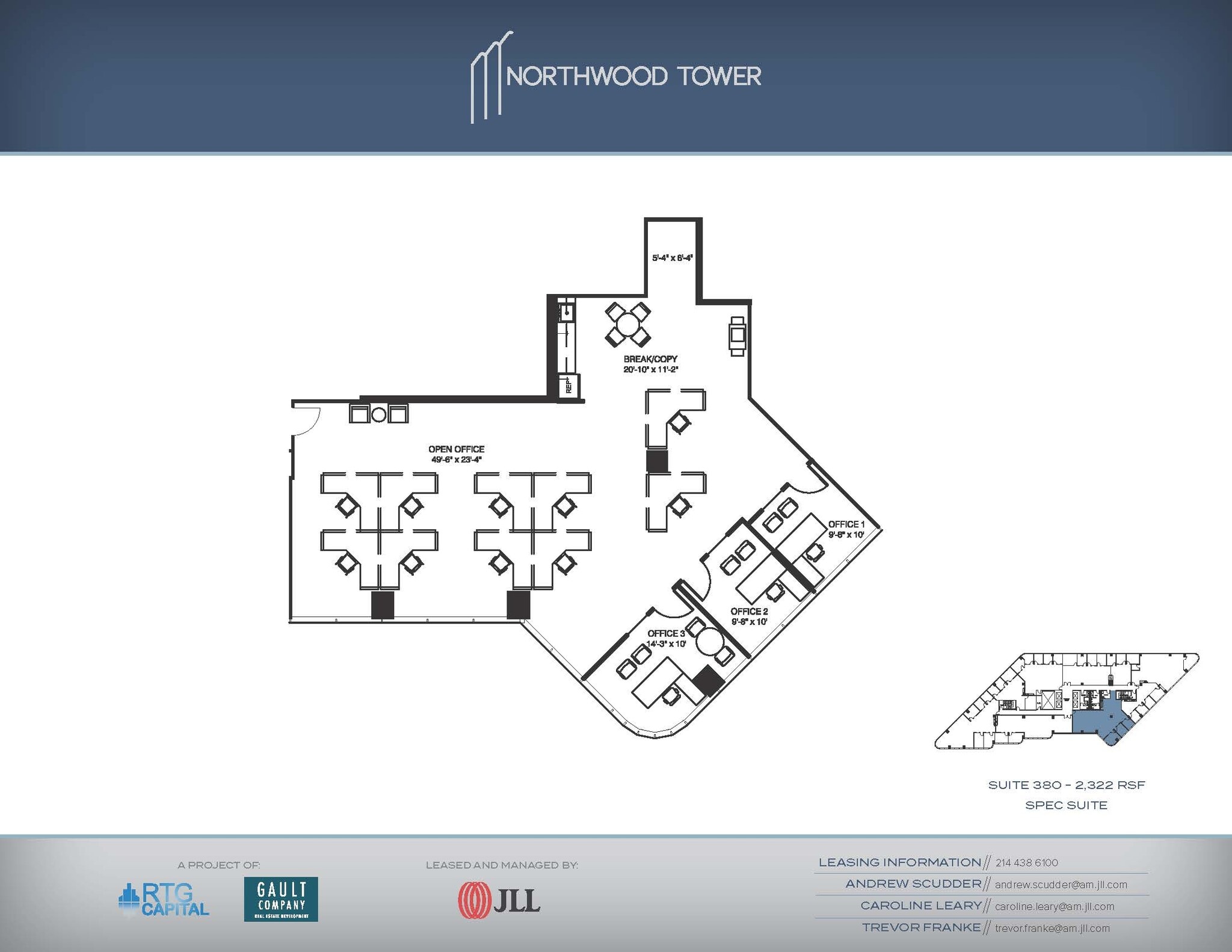 5757 Alpha Rd, Dallas, TX à louer Plan d’étage– Image 1 sur 1
