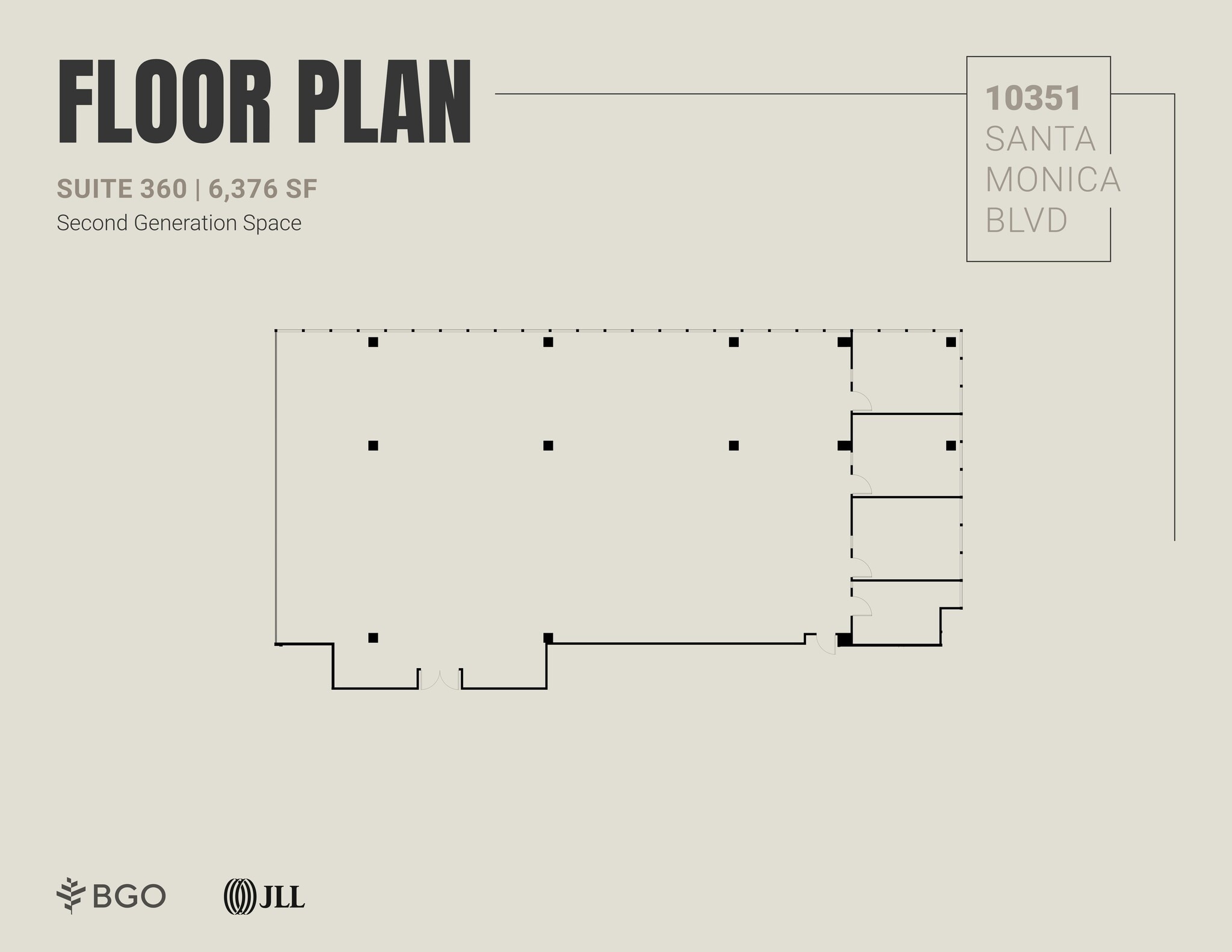 10351 Santa Monica Blvd, Los Angeles, CA à louer Plan de site– Image 1 sur 1