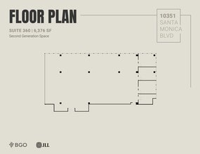 10351 Santa Monica Blvd, Los Angeles, CA à louer Plan de site– Image 1 sur 1