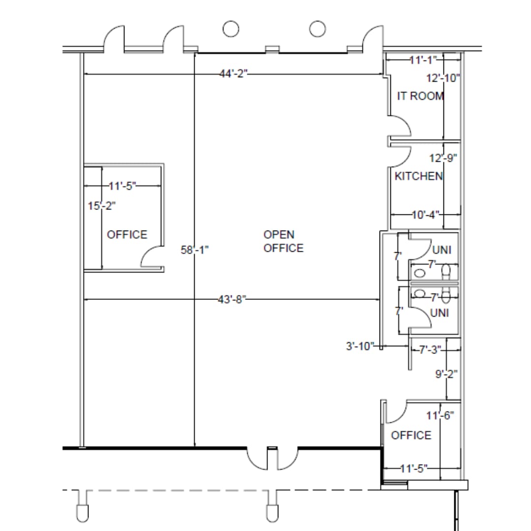 2260 Northwest Pky, Marietta, GA à louer Plan d’étage– Image 1 sur 1