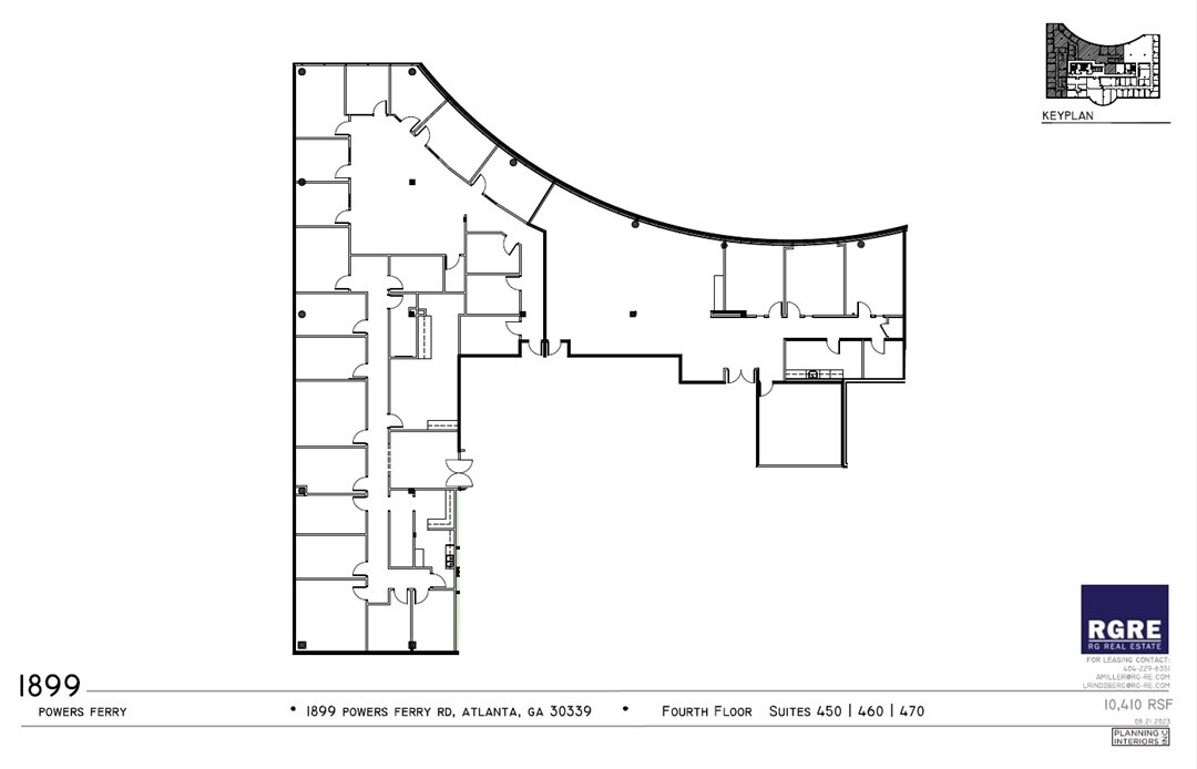 1899 Powers Ferry Rd SE, Atlanta, GA à louer Plan d’étage– Image 1 sur 7