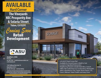 Plus de détails pour 0 Prosperity Ave, Tulare, CA - Terrain à louer