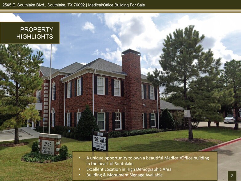 2545 E Southlake Blvd, Southlake, TX à vendre - Photo de l’immeuble – Image 3 sur 16