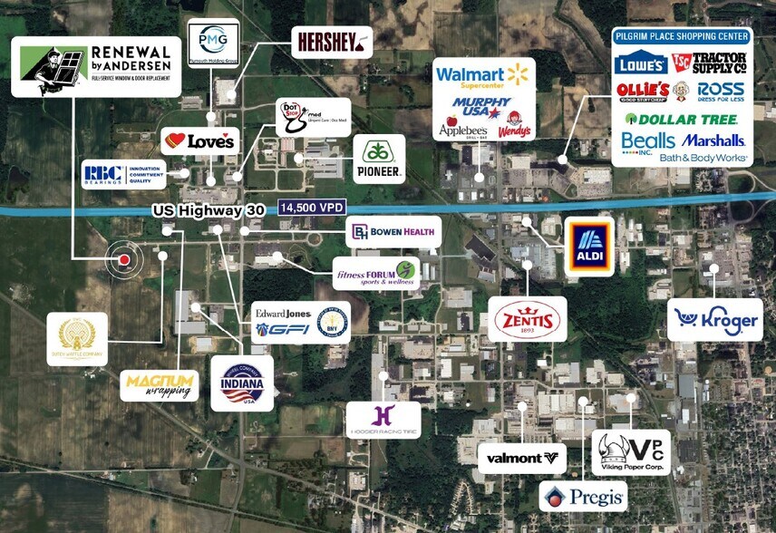 3633 Miller Dr, Plymouth, IN à vendre - Photo de l’immeuble – Image 2 sur 3