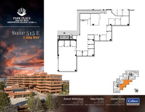 5690 DTC Blvd, Greenwood Village, CO à louer Plan d’étage– Image 1 sur 1