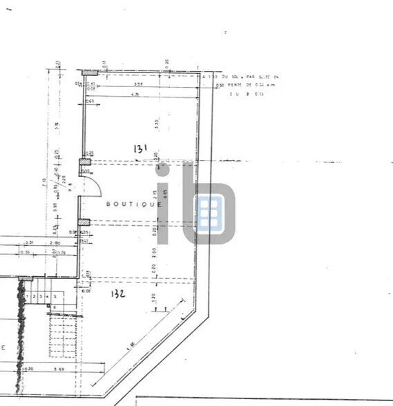 Local commercial dans Boulogne-Billancourt à louer - Plan d’étage – Image 3 sur 3