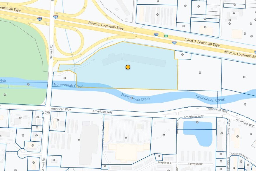 1980 Getwell Rd, Memphis, TN à louer - Plan cadastral – Image 3 sur 3