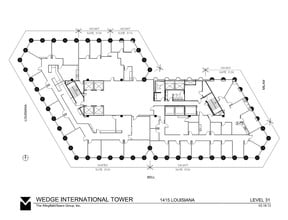 1415 Louisiana St, Houston, TX à vendre Plan d’étage– Image 1 sur 1