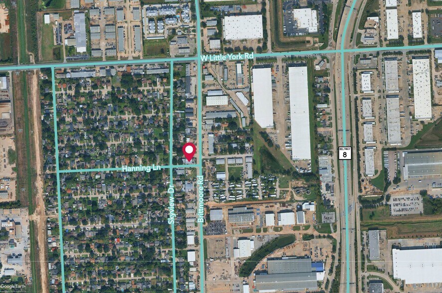 6503 Brittmoore Rd, Houston, TX à louer - Aérien – Image 2 sur 15