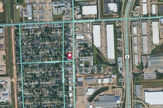 6503 Brittmoore Rd, Houston, TX - VUE AÉRIENNE  vue de carte